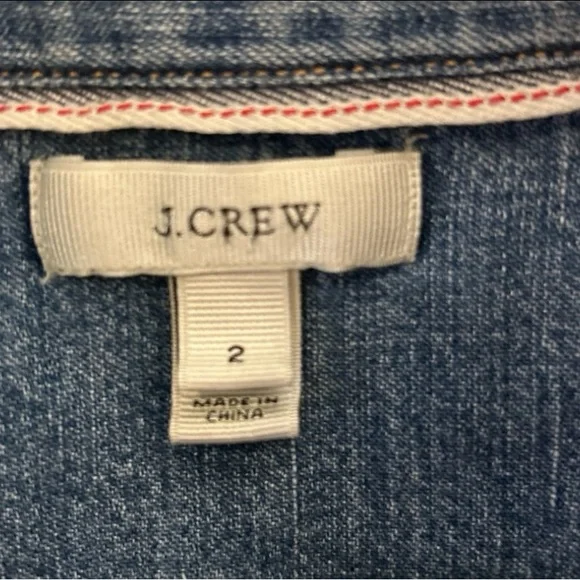 J Crew Chambray Shirt - Picture 3 of 5